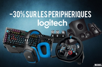 -30% sur une sélection de périphériques Logitech