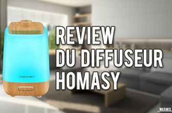 REVIEW – TEST DU DIFFUSEUR D’ARÔME HOMASY
