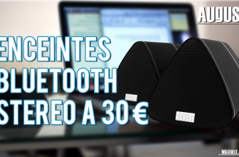 August MS515 : des enceintes à seulement 30 € – Test & Avis