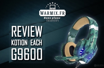 Test casque gamer : EasySMX Kotion Each G9600, le top à 29 € ?
