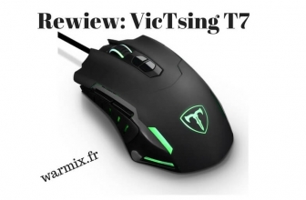Test & Review Gaming : souris VicTsing T7 à seulement 15 euros !