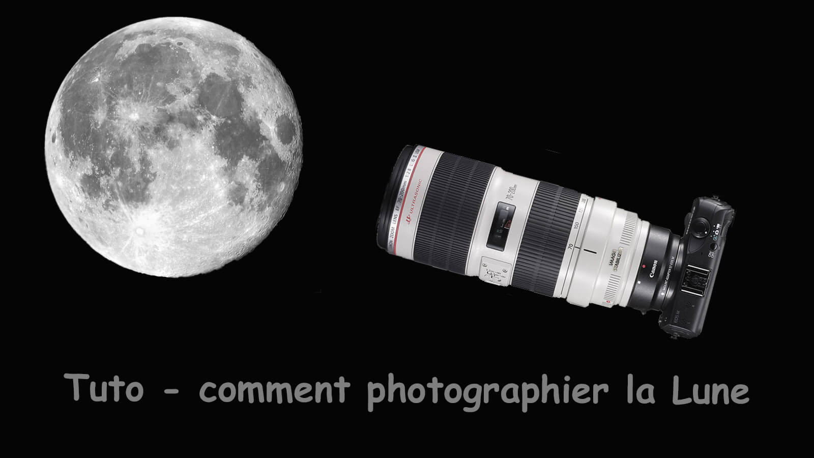 comment photographier la lune reflex