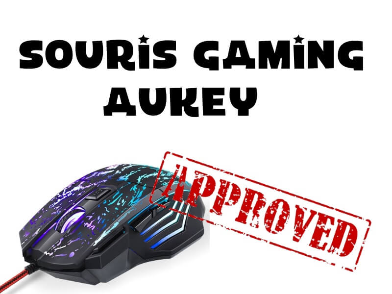 TEst souris Gaming Aukey
