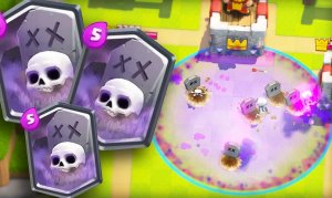 Carte clash royale cimetière présentation